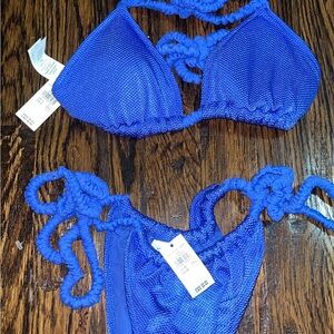 Aerie Blue Bikini Set